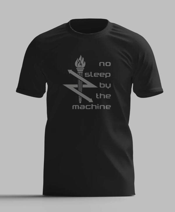 No Sleep By The Machine - "Layout02" einseitig
