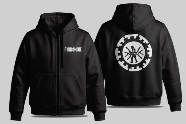 Pyrroline Hoodie-Zipper zweiseitig
